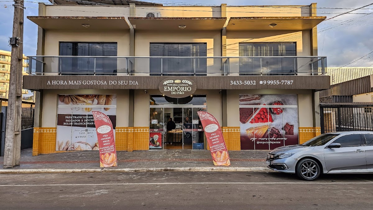 Fachada do Empório do Pão na Rua Presidente Getúlio Vargas